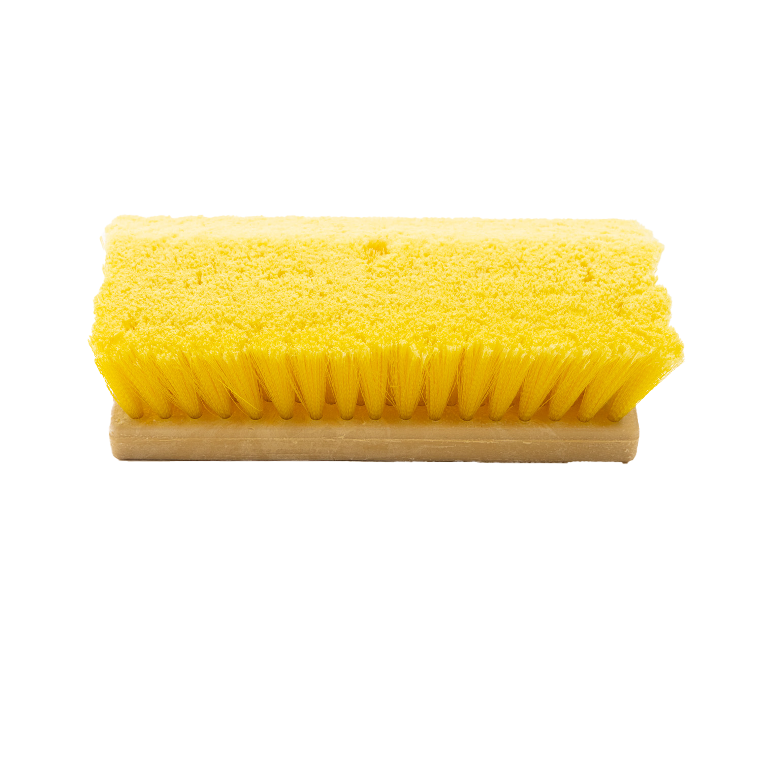 Yellow HI-LO brush Frayed nylon bristles