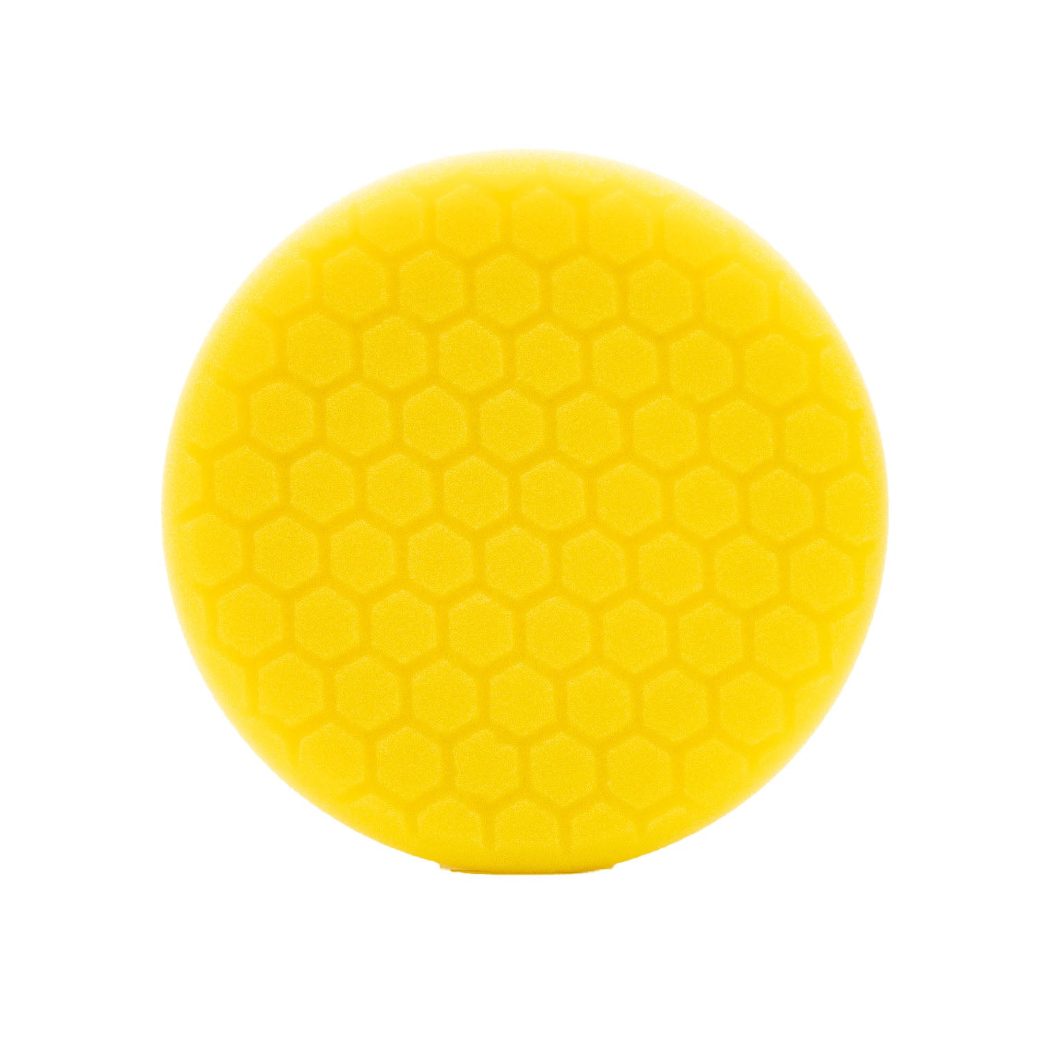 TAMPON JAUNE DE COUPE 8 POUCES HEX FACE