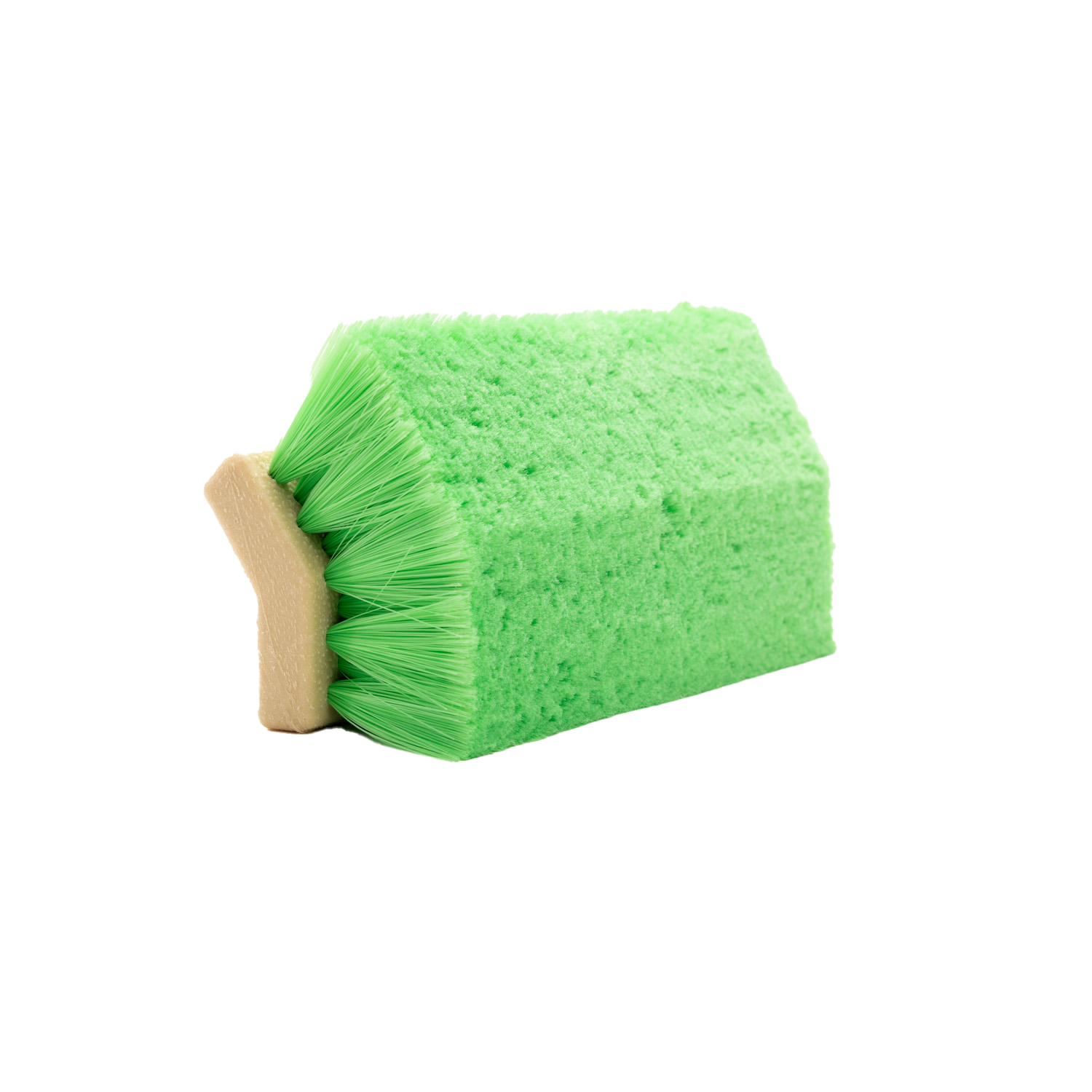 Green HI-LO brush Silk bristles 10"