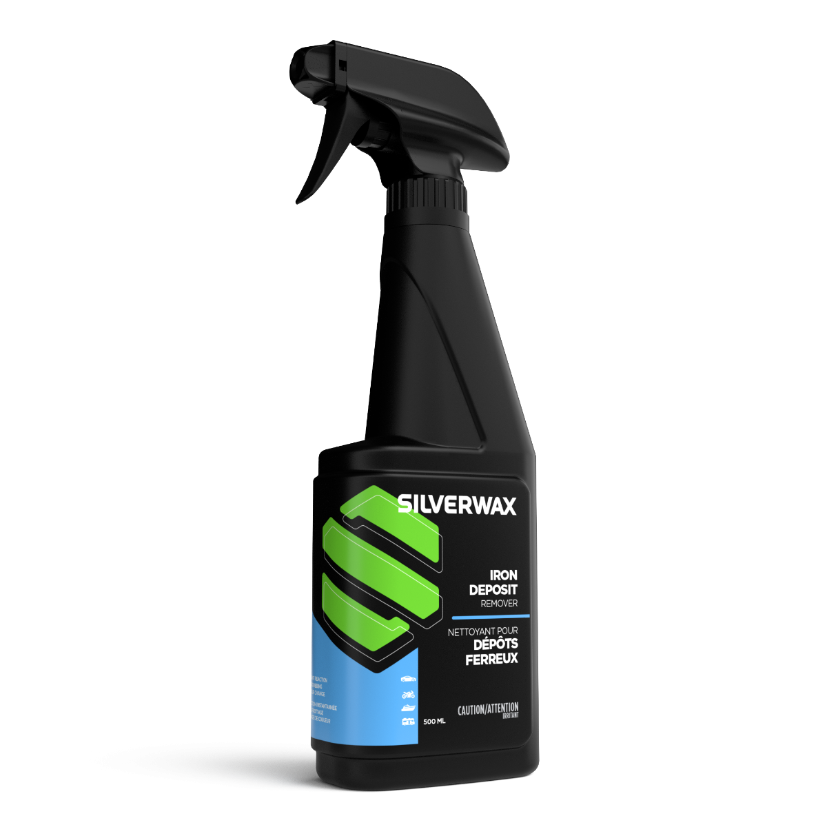 Nettoyant pour dépôts ferreux
