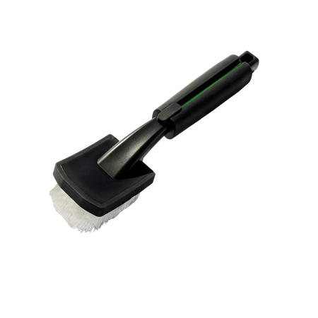 Stiff Bristle Brush Fos Tire or Carpet | Silverwax