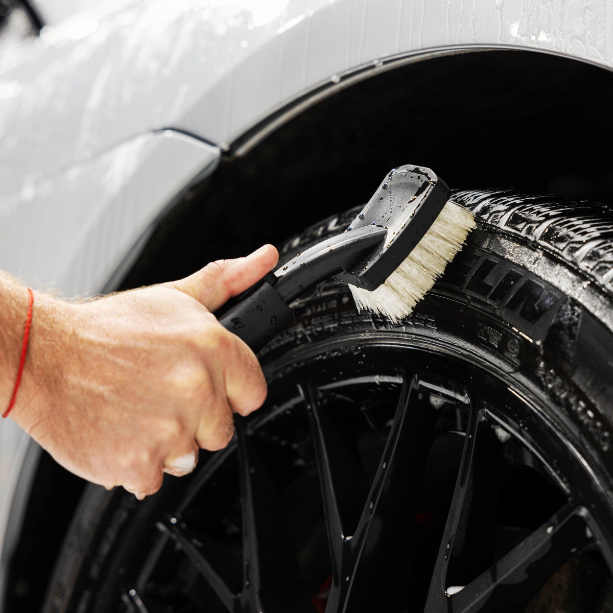 Tire & Carpet Brush