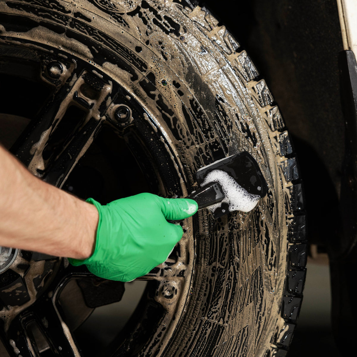 Tire & Carpet Brush