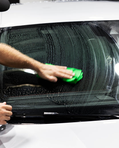 Water Beading Glass Treatment