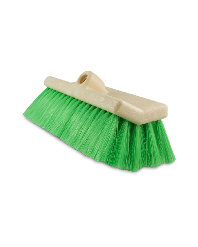 Green HI-LO brush Silk bristles